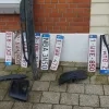 Nummerplaten vallen van auto's Melkouwen