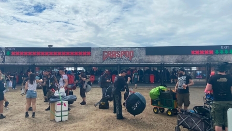 Opening camping Graspop